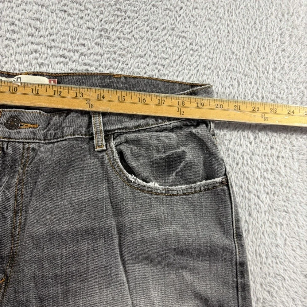 VINTAGE Levi 559 Jeans Mens 40x30 (38x28) Gray Relaxed Straight Y2K‎